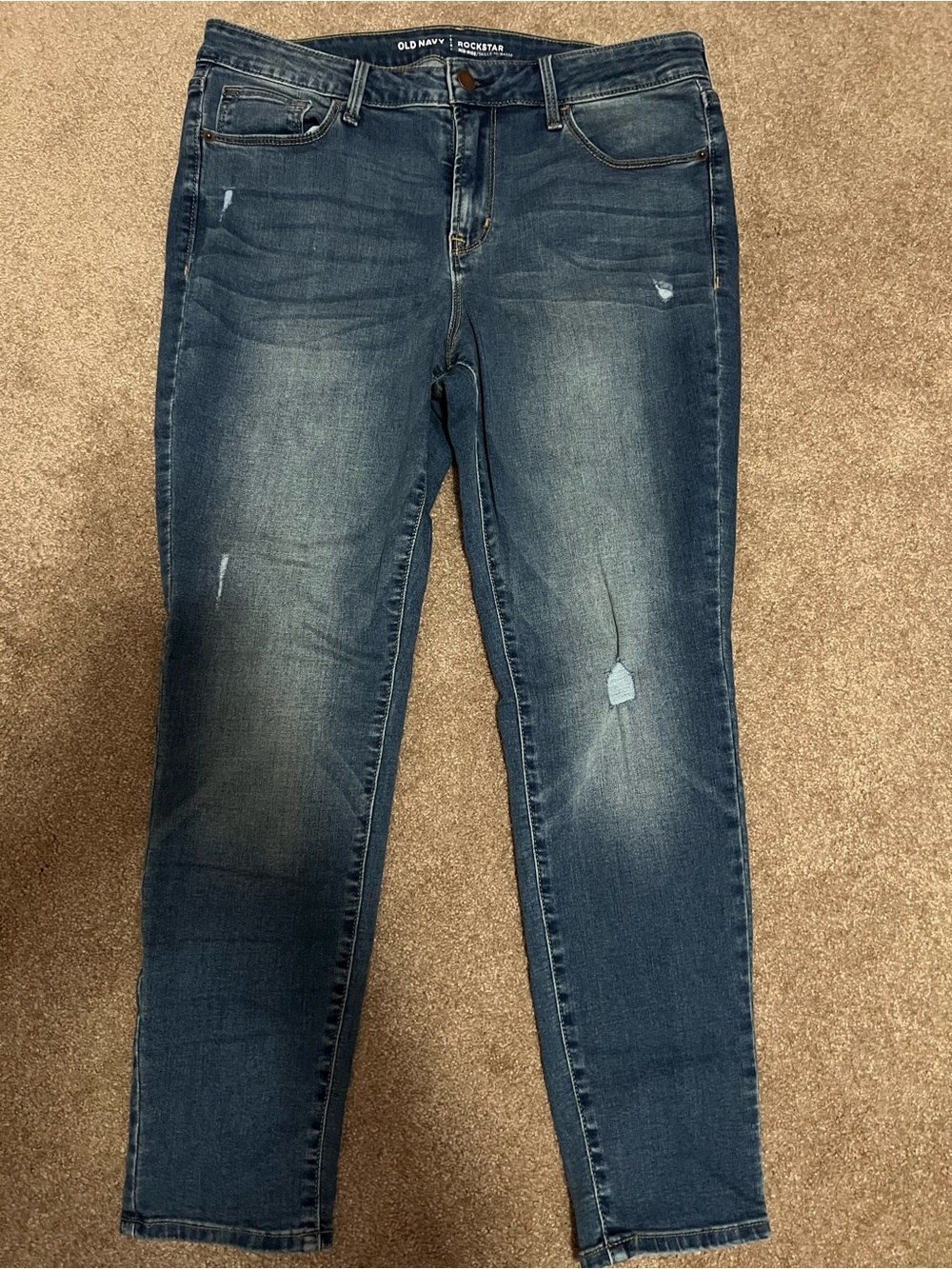 Old Navy Women's Medium Blue Skinny Jeans